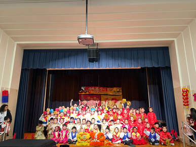 The Student Performers of The Lunar New Year Show